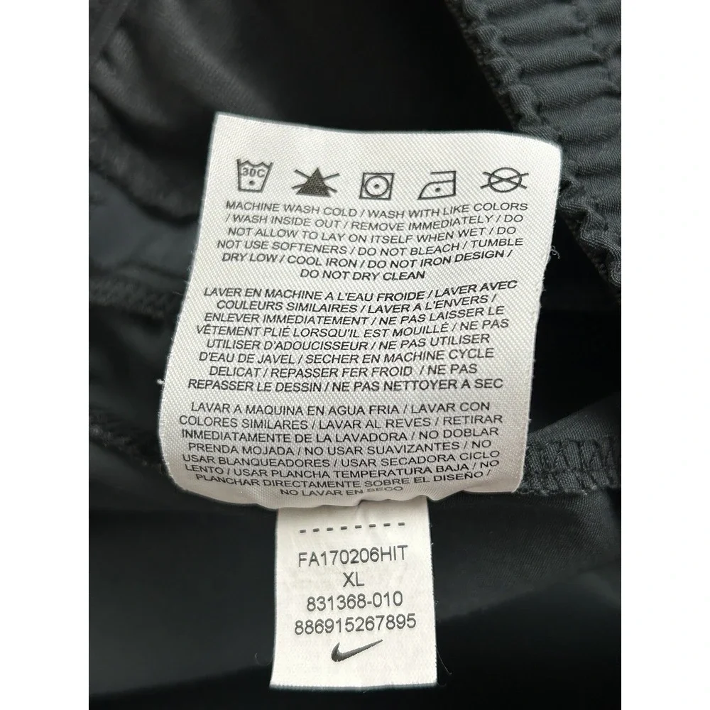 Nike Men's Athletic XL Shorts Black 90%Polyester/10%Spandex